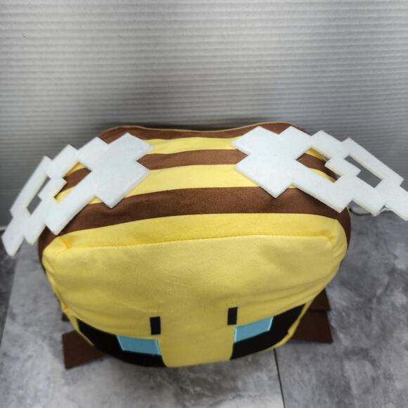 Minecraft Bee Plush Bumblebee Pillow Buddy - Picture 4 of 10